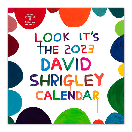 David Shrigley 2023 wall calendar Calendars Tate Shop Tate